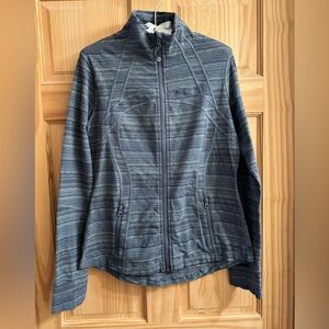 Lululemon Green / Gray Zip-Up Jacket